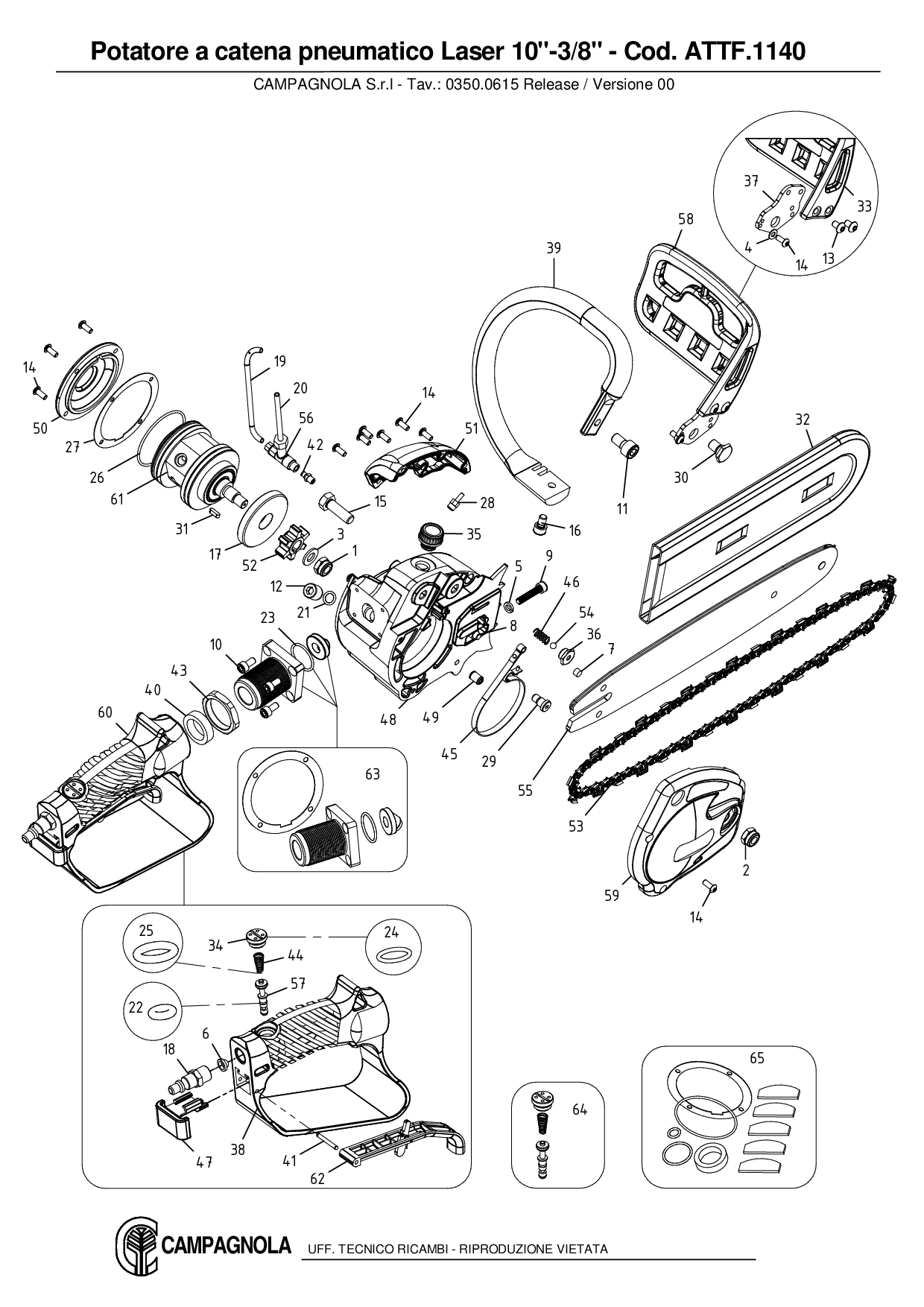 ATTF.1140_Potatore a catena pneumatico Laser
